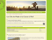 Tablet Screenshot of les-cles-du-plaisir-a-la-course-a-pied.ch
